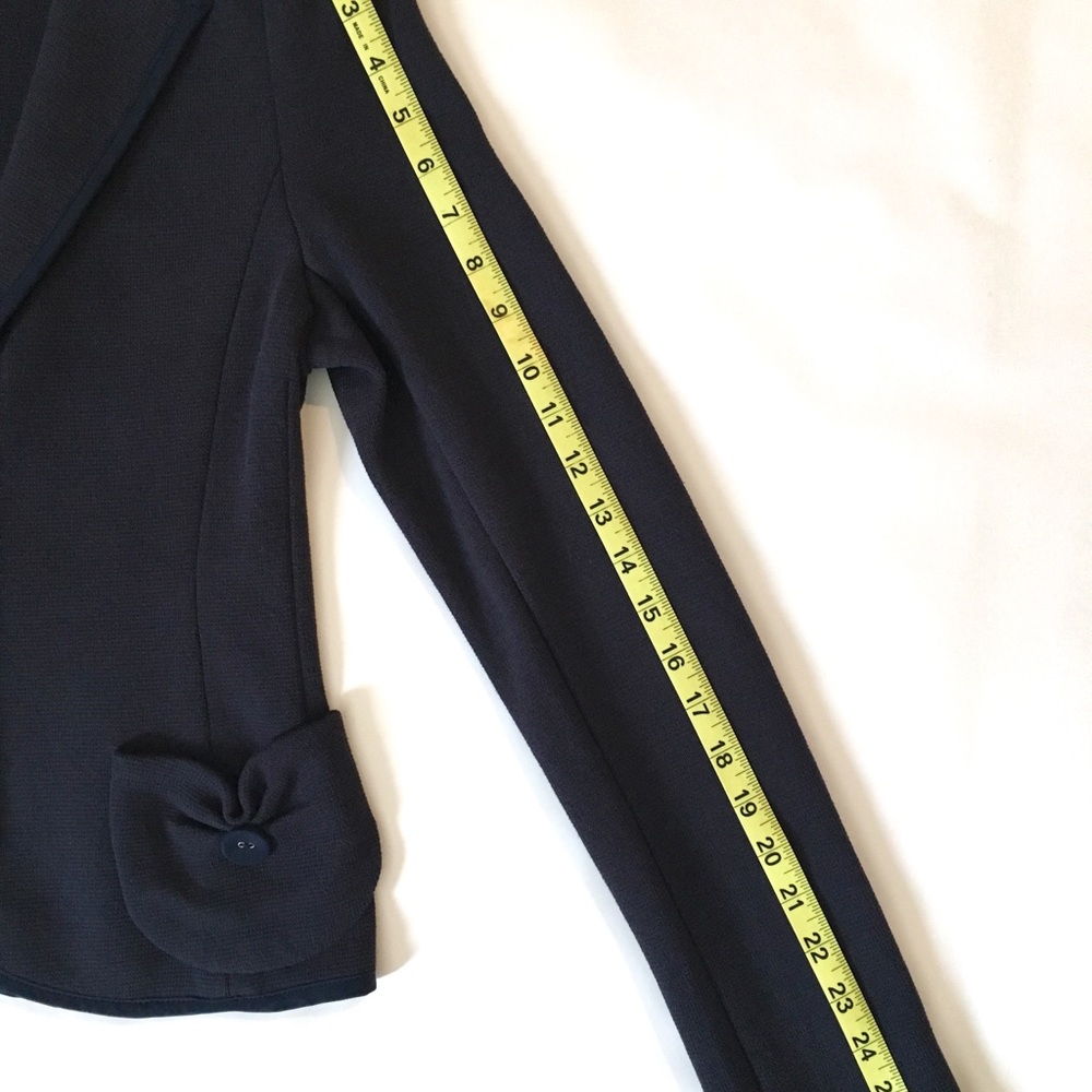 Nanette Lepore “No Contest” Ruched Pocket Blazer - Picture 5 of 7